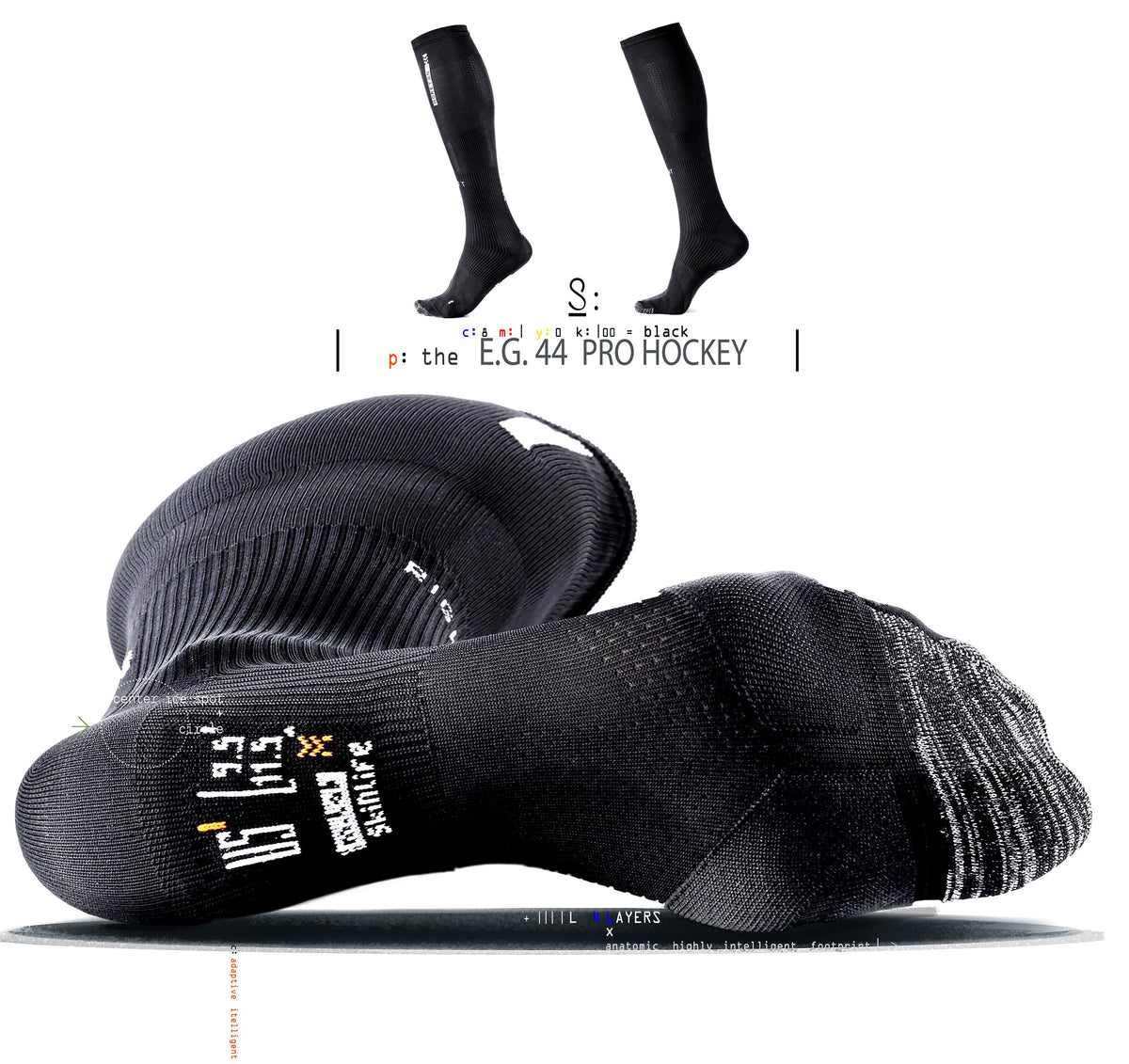 TOETOE Black Everyday Trainer Toe Socks — KJ Beckett